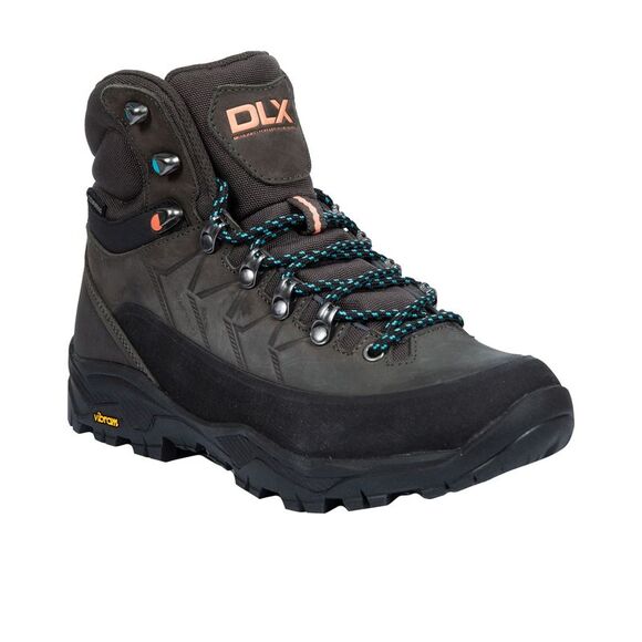 Trespass Womens/Ladies Taryn Grain Leather Hiking Boots / Gray